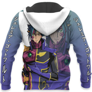 Gottwald Jeremiah Hoodie Custom Code Geass Anime Merch Clothes 10