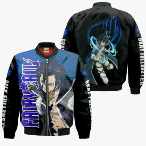 Gray Fullbuster Hoodie Fairy Tail Anime Merch Clothes 9