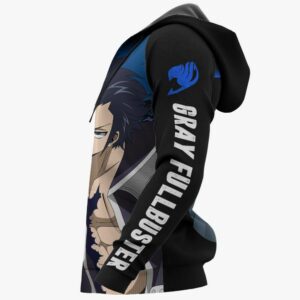 Gray Fullbuster Hoodie Fairy Tail Anime Merch Clothes 11