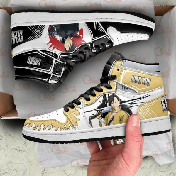 Greed and Ling Yao Shoes Custom Fullmetal Alchemist Anime Sneakers 2