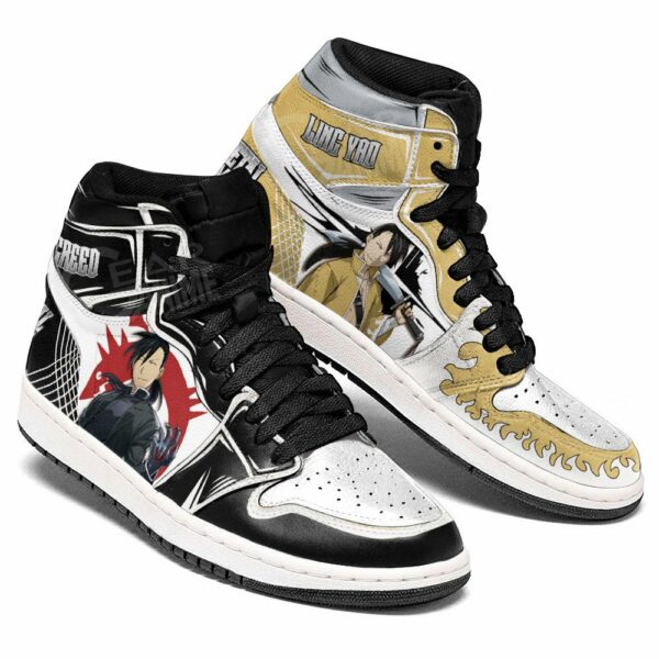 Greed and Ling Yao Shoes Custom Fullmetal Alchemist Anime Sneakers 3