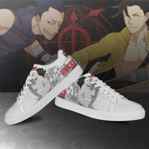 Greed Ling Skate Shoes Fullmetal Alchemist Custom Anime Sneakers SK10 6