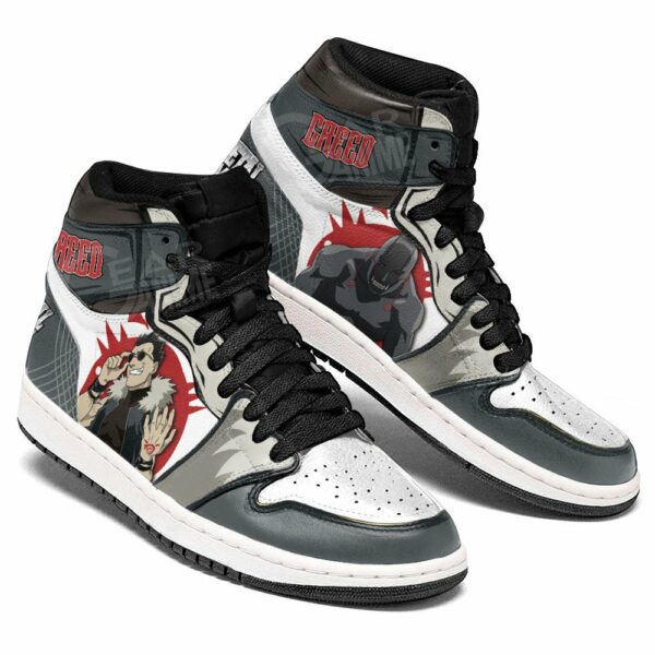 Greed Shoes Custom Fullmetal Alchemist Anime Sneakers 3