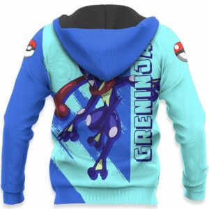 Greninja Hoodie Custom Pokemon Anime Shirts 10