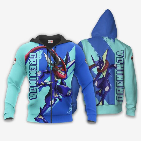 Greninja Hoodie Custom Pokemon Anime Shirts 1