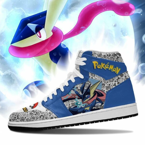 Greninja Shoes Custom Anime Pokemon Sneakers 3