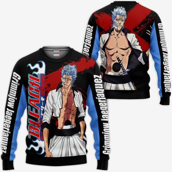 Grimmjow Hoodie Shirt BL Anime Jacket 2