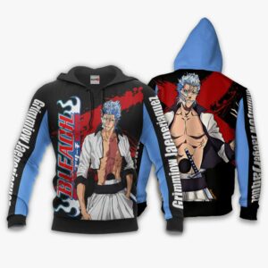 Grimmjow Hoodie Shirt BL Anime Jacket 8