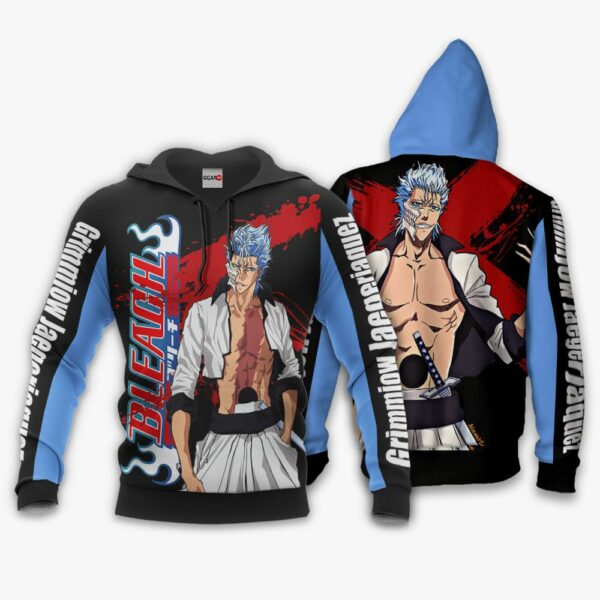 Grimmjow Hoodie Shirt BL Anime Jacket 3