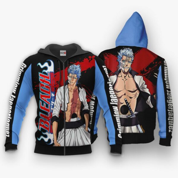 Grimmjow Hoodie Shirt BL Anime Jacket 1