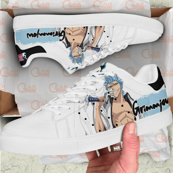 Grimmjow Jaegerjaquez Skate Shoes Custom Anime Bleach Shoes 2