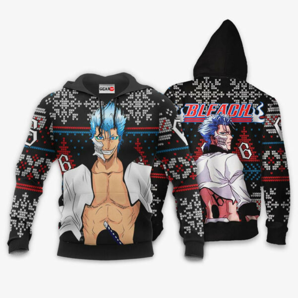 Grimmjow Jaegerjaquez Ugly Christmas Sweater Custom Anime BL XS12 3