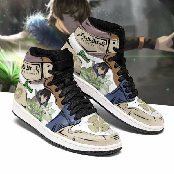 Grimore Yuno Shoes Black Clover Anime Sneakers 1