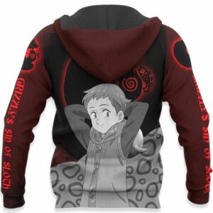 Grizzly's Sin of Sloth King Hoodie Seven Deadly Sins Anime Shirt 10