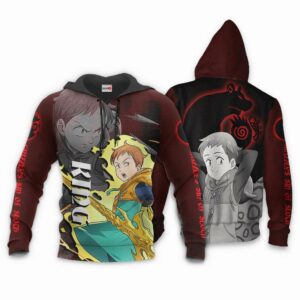 Grizzly's Sin of Sloth King Hoodie Seven Deadly Sins Anime Shirt 8