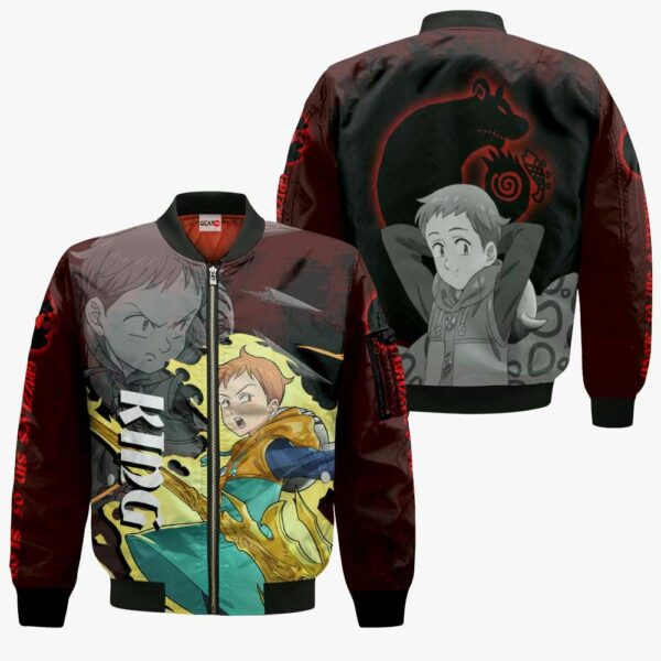 Grizzly's Sin of Sloth King Hoodie Seven Deadly Sins Anime Shirt 4