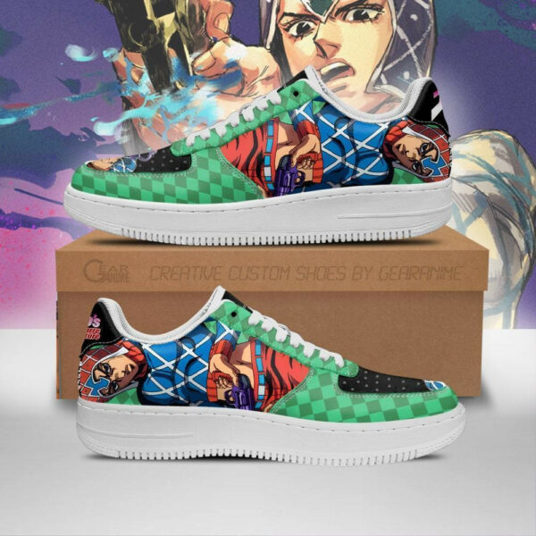 Guido Mista Shoes JoJo Anime Sneakers Fan Gift Idea PT06 1