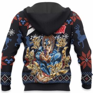 Guido Mista Ugly Christmas Sweater Custom Anime JJBA XS12 8