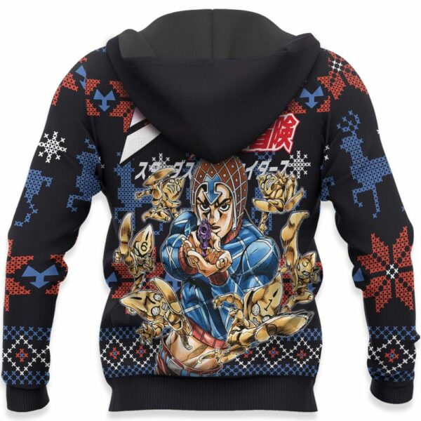 Guido Mista Ugly Christmas Sweater Custom Anime JJBA XS12 4