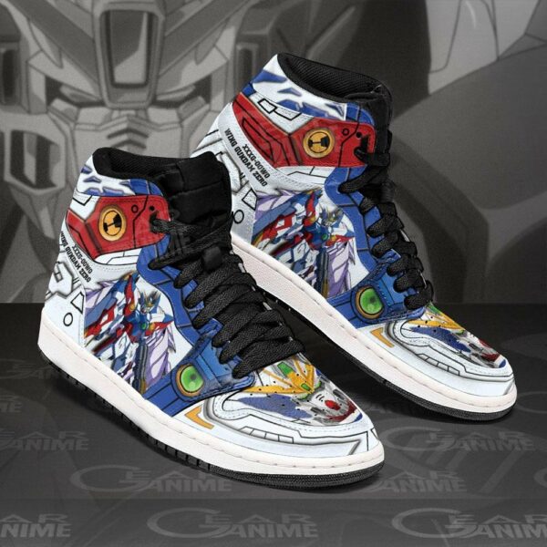 Gundam Shoes Custom Anime XXXG-00W0 Wing Gundam Zero Sneakers 2