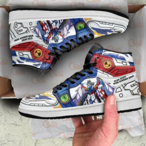 Gundam Shoes Custom Anime XXXG-00W0 Wing Gundam Zero Sneakers 6