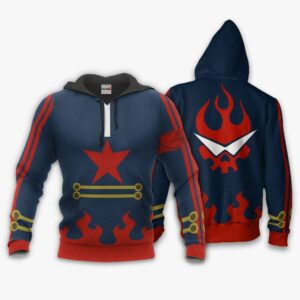 Gurren Lagann Simon Hoodie Custom Uniform Anime Shirts 8