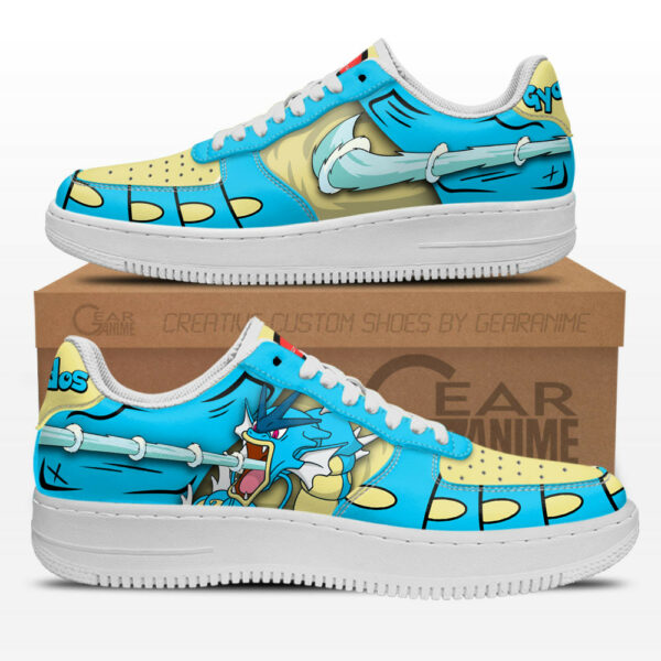 Gyarados Air Shoes Custom Pokemon Anime Sneakers 1