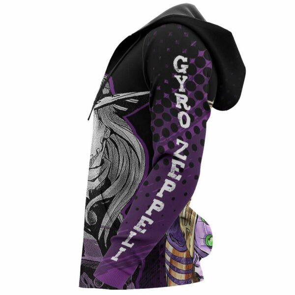 Gyro Zeppeli Hoodie JJBAs Anime Shirt Jacket 6