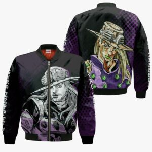 Gyro Zeppeli Hoodie JJBAs Anime Shirt Jacket 9