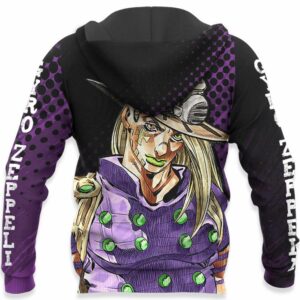 Gyro Zeppeli Hoodie JJBAs Anime Shirt Jacket 10