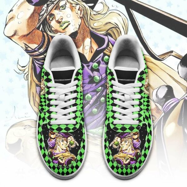 Gyro Zeppeli Shoes Custom JoJo’s Anime Sneakers Fan Gift Idea PT06 2