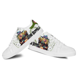 Gyro Zeppeli Skate Shoes Custom Anime Jojo's Bizarre Adventure Shoes 6