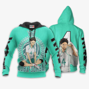 Hajime Iwaizumi Hoodie Custom Haikyuu Anime Merch Clothes 8