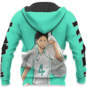 Hajime Iwaizumi Hoodie Custom Haikyuu Anime Merch Clothes 10