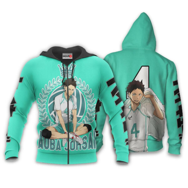 Hajime Iwaizumi Hoodie Custom Haikyuu Anime Merch Clothes 1