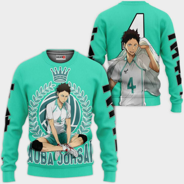 Hajime Iwaizumi Hoodie Custom Haikyuu Anime Merch Clothes 2