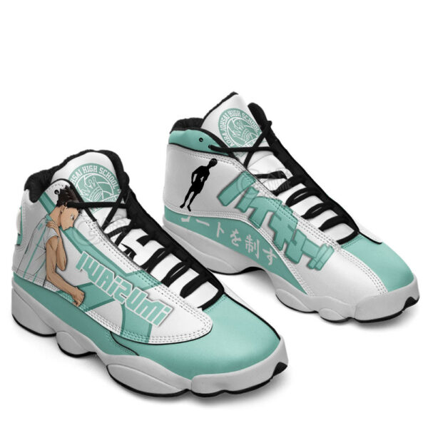 Hajime Iwaizumi JD13 Shoes Haikyuu Custom Anime Sneakers 1