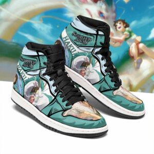Haku Chihiro Shoes Custom Spirited Away Anime Sneakers 4