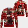 Santa Itachi Ugly Christmas Sweater Custom Naruto Anime XS12 10
