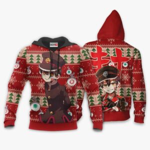 Hanako Ugly Christmas Sweater Custom Anime Toilet-bound Hanako-kun XS12 7