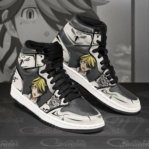 Hanemiya Kazutora Shoes Custom Anime Tokyo Revengers Sneakers 3