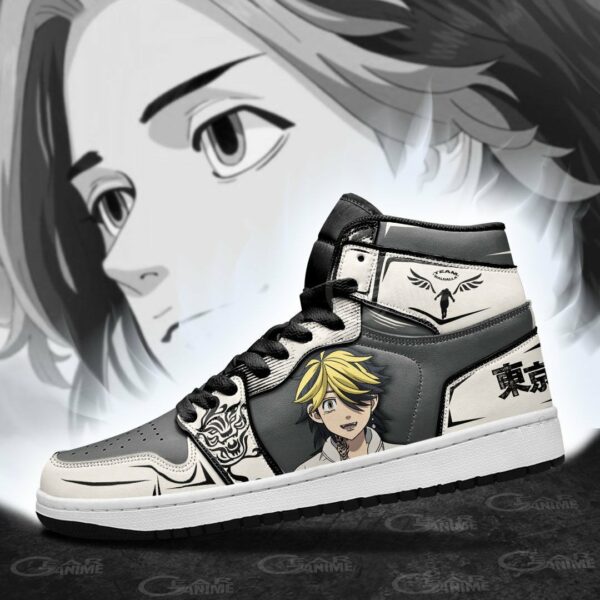 Hanemiya Kazutora Shoes Custom Anime Tokyo Revengers Sneakers 4