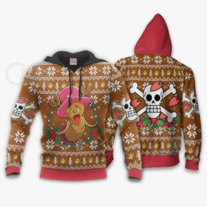 Happy Chopper Ugly Christmas Sweater One Piece Anime Xmas 7