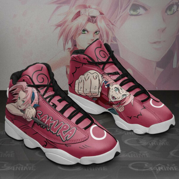 Haruno Sakura Shoes Custom Anime Sneakers 1