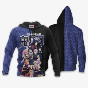 Hashira Team Hoodie Custom Kimetsu Anime Merch Clothes 8