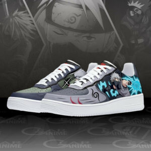 Hatake Kakashi Air Shoes Anbu and Jounin Custom Naruto Anime Sneakers 6