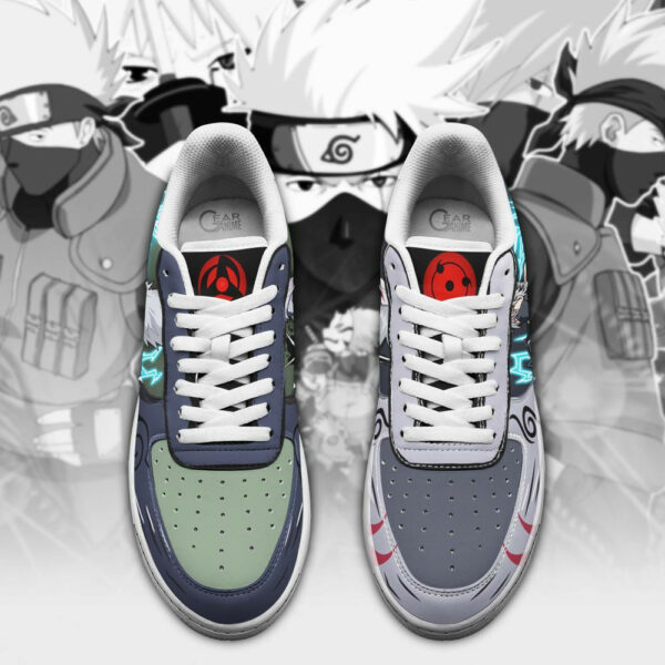 Hatake Kakashi Air Shoes Anbu and Jounin Custom Naruto Anime Sneakers 2