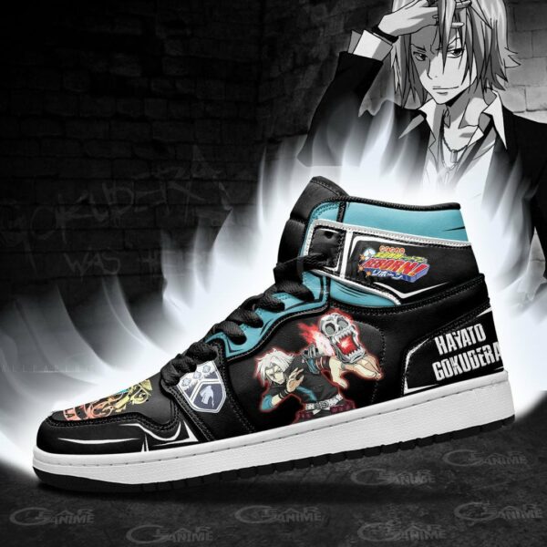 Hayato Gokudera Shoes Custom Hitman Reborn Anime Sneakers 3