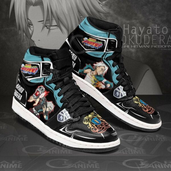 Hayato Gokudera Shoes Custom Hitman Reborn Anime Sneakers 2
