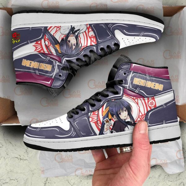 High School DxD Akeno Himejima Shoes Custom Anime Sneakers 5